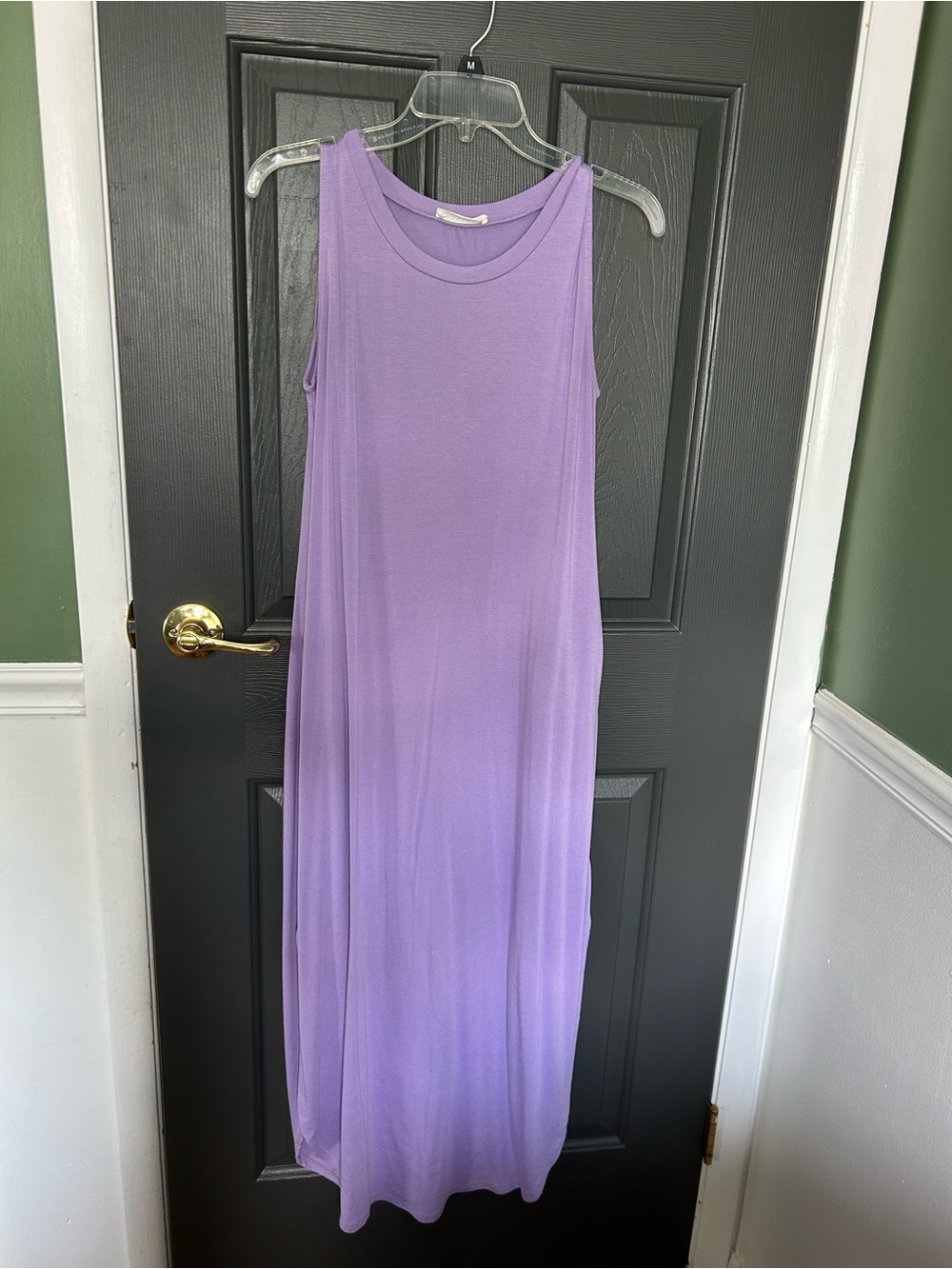 Zenana Outfitters Lavender Sleeveless Maxi Dress